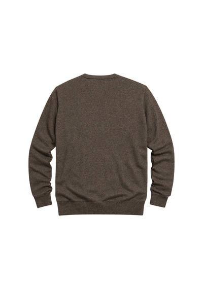 Battalmoda Erkek Büyük Beden Koyu Vizon V Yaka Triko Kazak 3xl-4xl-5xl-6xl