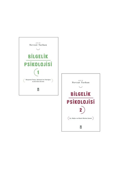 Bilgelik Psikolojisi 1- 2 Kitap Set Spinozanın Yanılgısı Evrimin Evrimi Nevzat Tarhan
