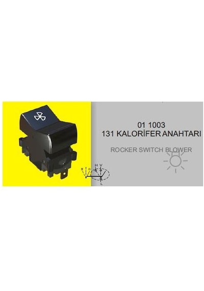 Kalorifer Anahtarı Otoyol 50nc Eng 011103