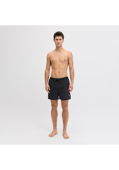 Jack&jones Jack Jones Şort Mayo Maui Tropic Solid Regular Siyah