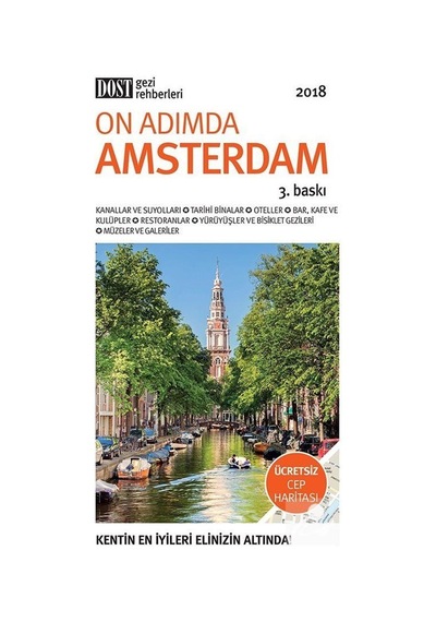 On Adımda Amsterdam - Fiona Duncan - Dost Kitabevi