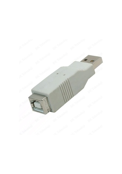 USB 2.0 A Erkek to USB-B Dişi Dönüştürücü Adaptör