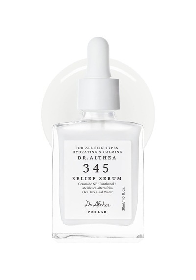Dr. Althea 345 Relief Serum Çay Ağacı Suyu Niasinamid Pantenol Pdrn İçeren Yatıştırıcı Ve Bariyer Güçlendirici Serum 30 Ml
