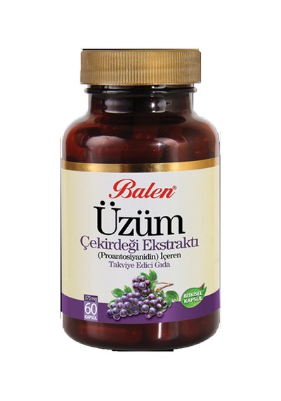 Balen Üzüm Çekirdeği Ekstraktı İçeren Takviye Edici Gıda
