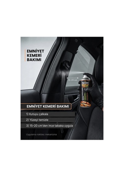 Silikon Ve Emniyet Kemeri Yağlayıcı Sprey 200 Ml - Armadillo
