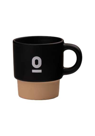 Espressolab Stoneware Espresso Bardağı No:110 120 Ml Seramik Espresso Kupası Mat Siyah