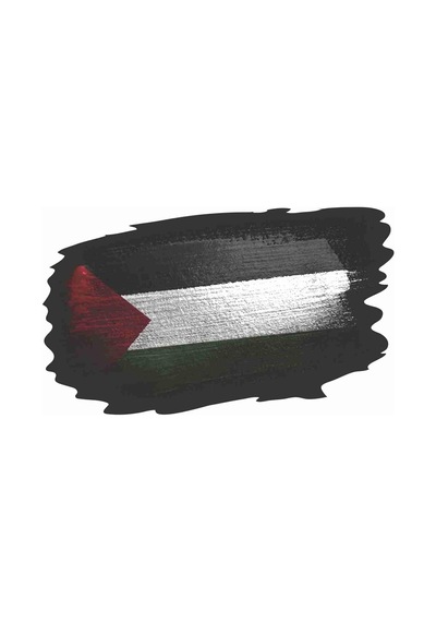 Sticker Usta Filistin Bayrağı Sticker - 18082 Renkli 10 X 17 Cm
