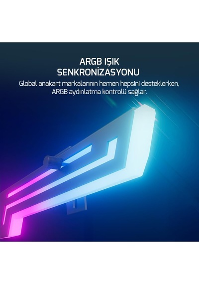 Heatsync Argb Lcd Ekran Kartı Tutucu Beyaz