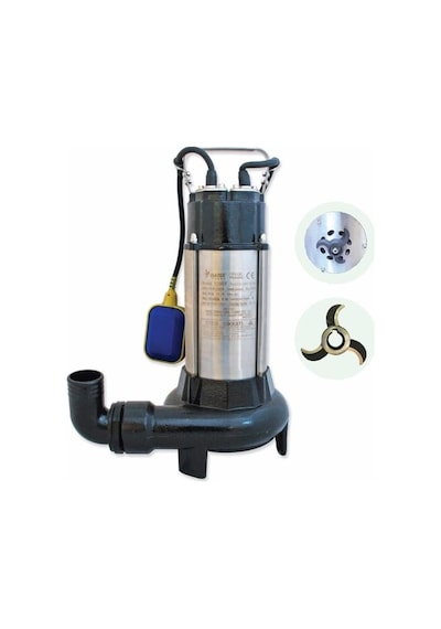 Water Sound V1100df Parçalayacılı Bıçaklı Foseptik Dalgıç Pompa Monofaze 220v 1.5hp