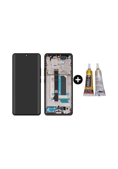 Redmi Note 14 Pro Plus 5g Uyumlu Çıtalı Hk Lcd Ekran Dokunmatik 24115ra8eg + B7000