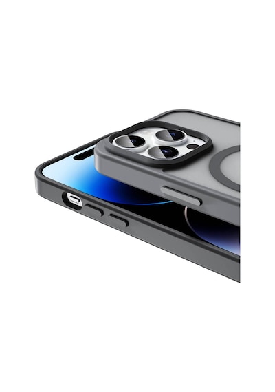 Rba Aksesuar Apple Uyumlu iPhone 14 Pro Max Kılıf M-safe Şarj Özellikli Mat Arka Yüzey Rba Sio Kapak - Siyah Siyah Rba Aksesuar Apple Uyumlu iPhone 14 Pro Max Kılıf M-safe Şarj Özellikli Mat Arka Yüzey Rba Sio Kapak - Siyah Siyah