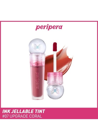 Ağırlık Hissettirmeyen, Jel Dokulu Tint Ink Jellable Tint 07 Upgrade Coral Palace Ver Çok Renkli
