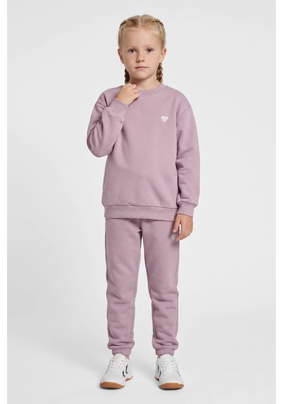 Hummel Pamuklu Logolu Loose Fit Bisiklet Yaka Sweat Unisex Çocuk Sweat 232950-3337 Açık Mor Hummel Pamuklu Logolu Loose Fit Bisiklet Yaka Sweat Unisex Çocuk Sweat 232950-3337 Açık Mor