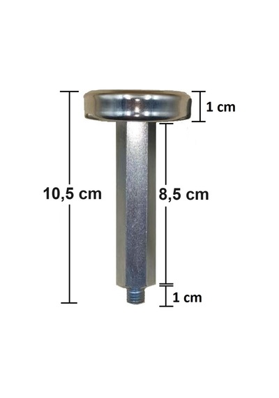 Vikars Avrupa Tip Dolum Başlığı 10,5 Cm
