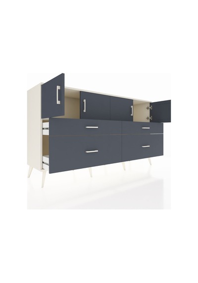 Hyperion Konsol 2 Raflı 4 Çekmeceli 4 Kapaklı 176x44x99 Aytaşı-an Aytaşı-antrasit Hyperion Konsol 2 Raflı 4 Çekmeceli 4 Kapaklı 176x44x99 Aytaşı-an Aytaşı-antrasit