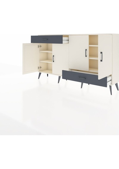 Arges Konsol 5 Raflı 2 Çekmeceli 4 Kapaklı 176x30x99 Aytaşı-aytaş Aytaşı-aytaşı/antrasit Arges Konsol 5 Raflı 2 Çekmeceli 4 Kapaklı 176x30x99 Aytaşı-aytaş Aytaşı-aytaşı/antrasit