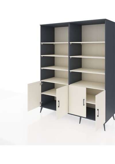 Kronos Gardrop 10 Raflı 4 Kapaklı 176x59x221 Antrasit-aytaşı Aytaşı Kronos Gardrop 10 Raflı 4 Kapaklı 176x59x221 Antrasit-aytaşı Aytaşı