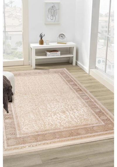 Kreasyon Halı Gallery 1163 Bej Yolluk
