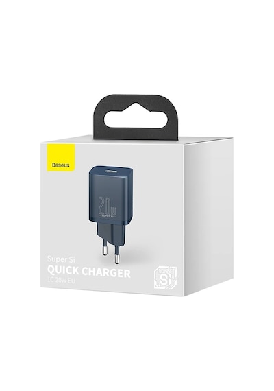 Baseus Super Si 20w Pd Type-c Hızlı Şarj Adaptörü 20w İphone 15-14-13- 12-11 Hızlı Şarj- 5775