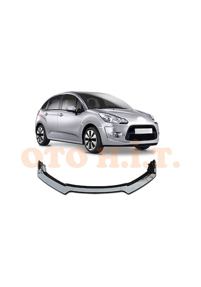 Oto H.i.t. Citroen C3 2010-2015 Esnek Ayarlanabilir 3 Parça Kanat