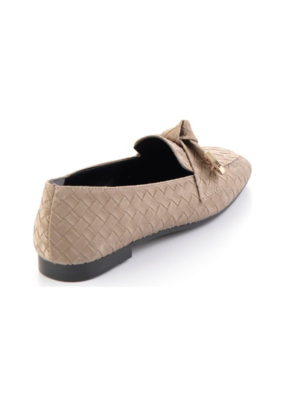 Bambi Vizon Kadın Loafer Ayakkabı K01641022471 Vizon