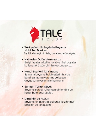 Sayılarla Boyama Numaralı Tuval Seti Fırça Boya Dahil 40x50cm Akdeniz Evleri