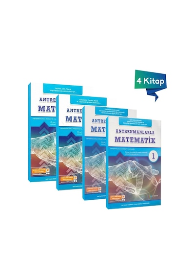 Antrenmanlarla Matematik 1-2-3-4 Kitap Takım N11.14538