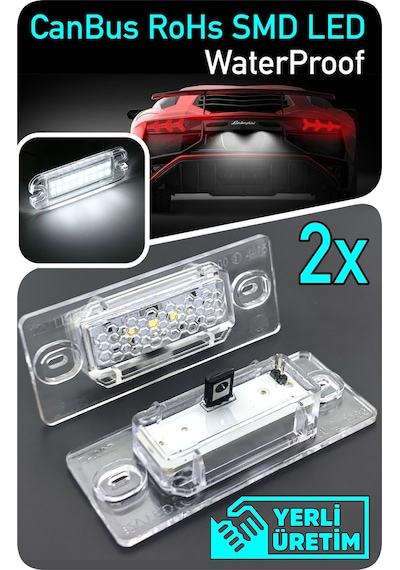 Volkswagen Vw Tiguan 5n Canbus Led Plaka Aydınlatma Ledi Lambası