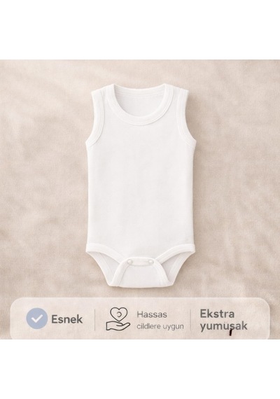 Ayağıma Getir 3'lü Bebek Atlet Body Zıbın Çıtçıtlı 100% Pamuk Çok Renkli