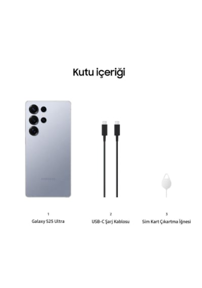 Samsung Galaxy S25 Ultra 12 GB 256 GB Titanyum Mavi (Teşhir)