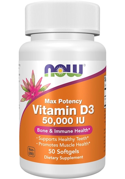 Now Foods Vitamin D3 Max Potency 50,000 Iu 50 Softgels Orijinal Usa Menşeii Dmmedicineden