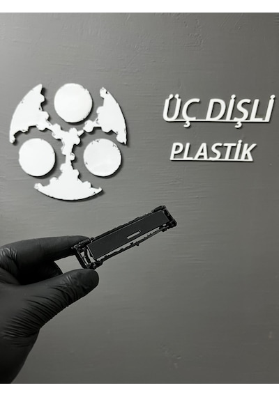 Megan2 Tavan Çıtası Kapağı Kasalı 3d Baskı Siyah 1 Set