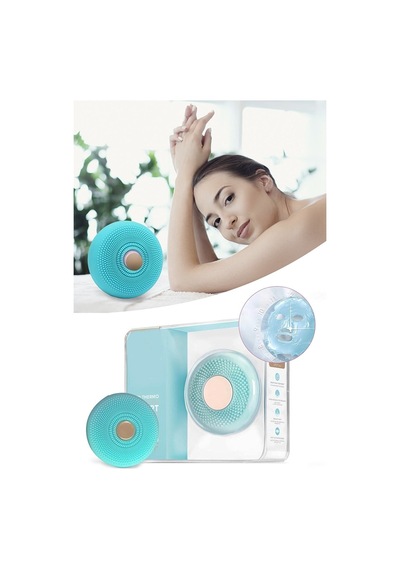 Mask Ultrasonik Maske Uygulama Cihazı Işık Terapi Titreşimli Mavi Peeling Masaj Cihazı Karışık