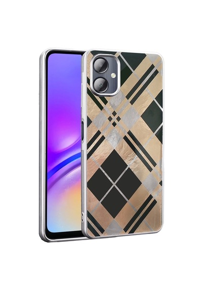Galaxy Uyumlu A06 Kılıf Desenli Zore Mep Kapak Geometrik