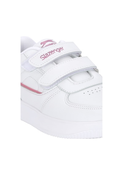 Slazenger Kalıpso F Cırt Cırtlı Beyaz / Pembe Günlük Spor Ayakkabısı