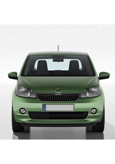 Skoda Citigo 2012-20 Tekerlek Bijon Kapağı Siyah 5 Adet 1z0601173