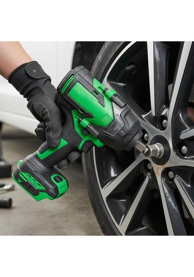 Akülü Somun Sıkma Makinesi 1100nm 21v 4.0ah Darbeli Güçlü Matkap Lokma Sökme Makinesi