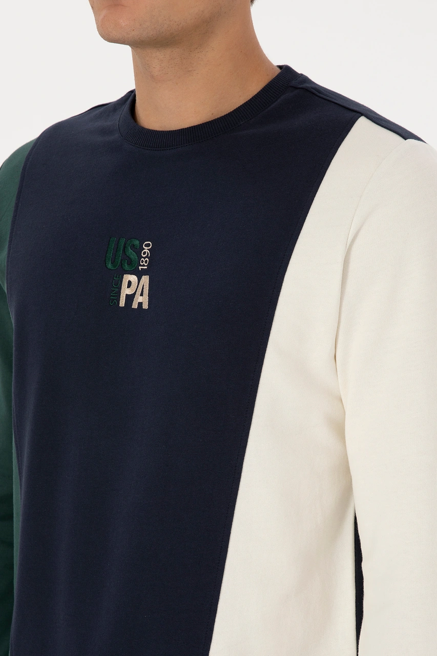 U.s. Polo Assn. Erkek Açık Lacivert Sweatshirt 50316379-vr059 Acık Lacıvert