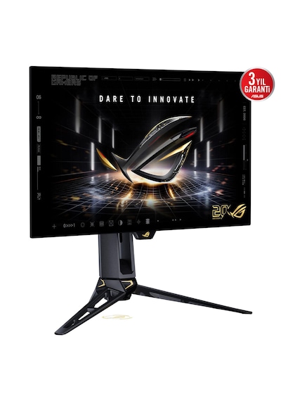 Asus Rog Swift Oled Pg27aqwp-g Edıtıon 20. Yıl 26.5 İnç 720 Hd 540hz 2k Qhd Dual-mode 0.02ms Adaptive Sync Tandem Woled Pivot Gaming Monitör