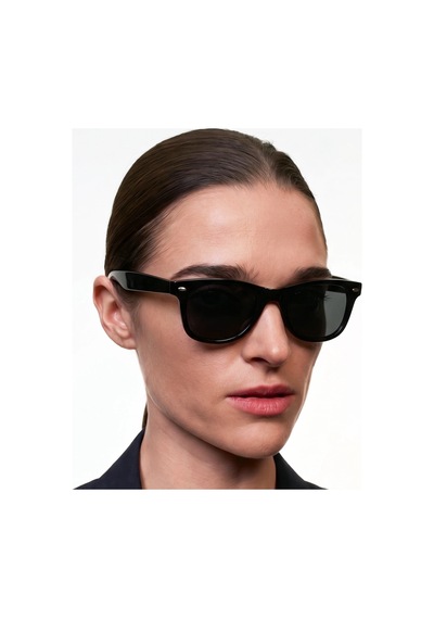 Wayfe Siyah Unisex Güneş Gözlüğü