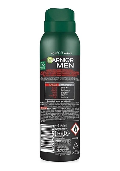 Deodorant Sprey & Lekesiz Koruma Erkek 150ml