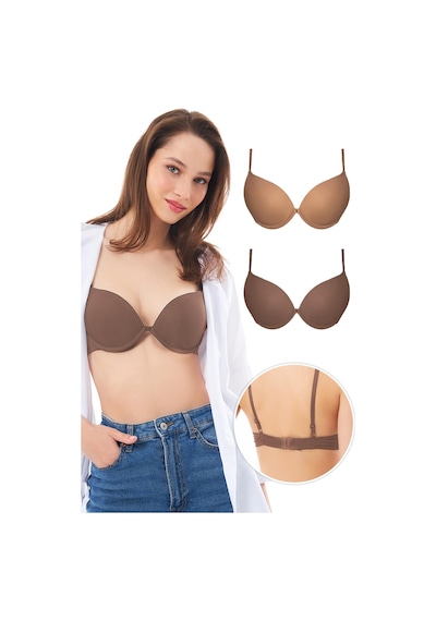 Lol Up Push Up Balenli Sütyen 2'li Paket Çok Renkli