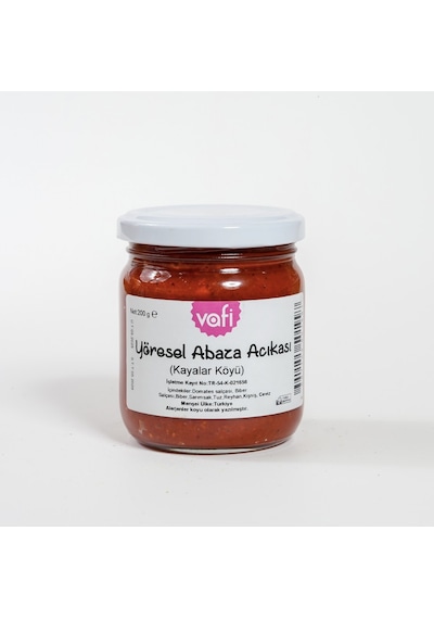 Yöresel Abaza Acıkası 200 Gr-4245