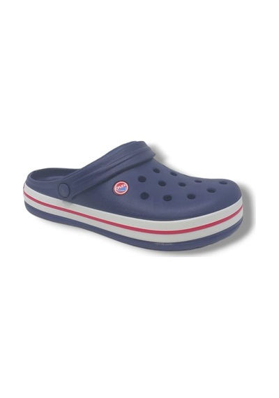 Zerhan Cflex 145 Unisex Lacivert Kırmızı Beyaz Sabo Terlik Sandalet Lacivert