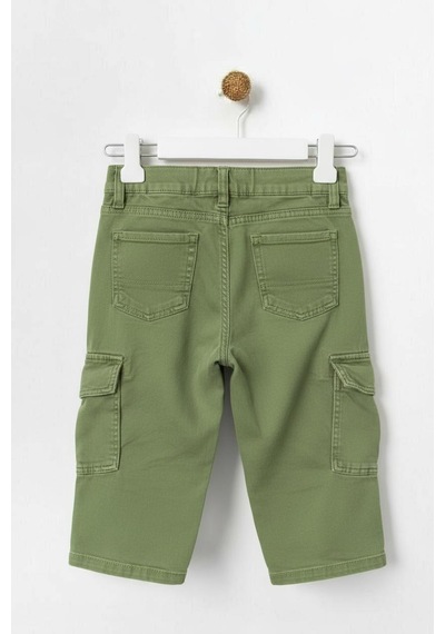 Xo Kids Kız Çocuk Pantolon 1-4 Yaş 25101 Yeşil