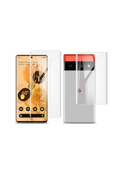 Microcase Google Pixel 6 Pro Full Ön Arka Kaplama Koruma Filmi