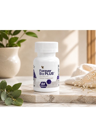 Forever B12 Plus Folik Asit ve B12 İçeren Takviye Edici Gıda 60  Tablet