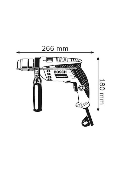 Bosch Professional GSB 13 RE Darbeli Matkap - 0601217100