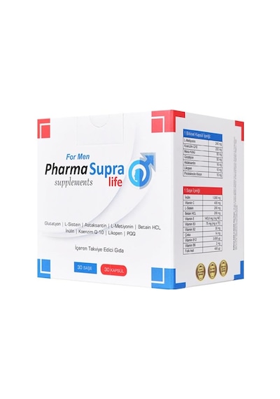 Supralife Pharma Supralife Supplements For Men 30 Kapsül + 30 Saşe