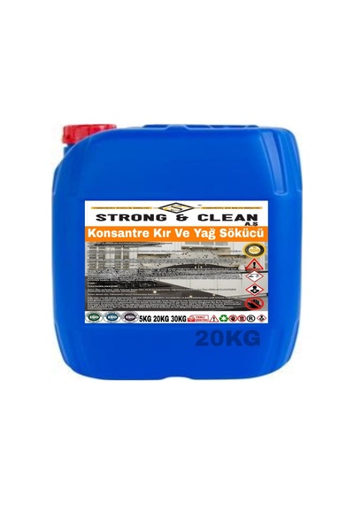 Strong&Clean Yağ Çöz Konsantre 20 KG
